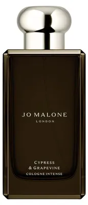 Zdjęcie produktu dla Jo Malone Cypress & Grapevine Cologne Intense, Kobiety, 100 ml, Cypress, Drzewo cedrowe, Wetiwer, Bursztyn, Alcohol Denat., Fragrance (Parfum), Water\Aqua\Eau, Linalool, Coumarin, Limonene, Citronellol,...