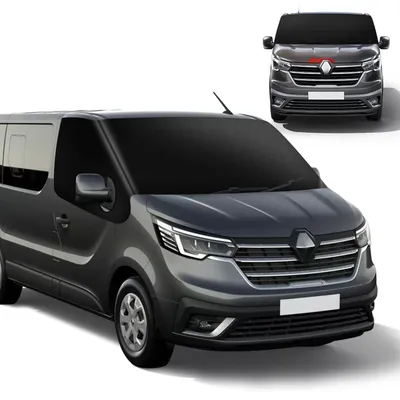 Obrázok produktu pre Ochranná clona na čelné sklo, 600D, vodeodolná, slnečná clona, termoizolačná podložka pre vozidlá Renault Trafic (2014-2023) a Fiat Talento (2016-2020)