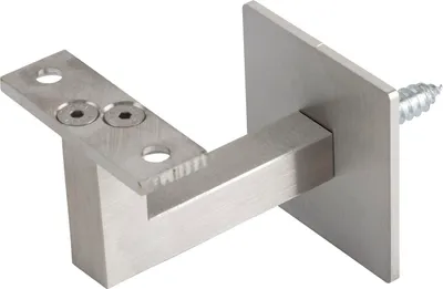 Image de Support de main courante avec fixation par vis, distance du mur 78 mm, inox