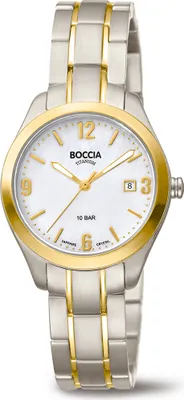 A product shot of a women's watch.