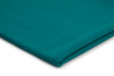 Zdjęcie produktu dla French Terry, bawełniana tkanina dresowa, ciemnozielona 50 x 185 cm