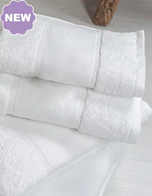 Produktbild von Towel City TC503 | Organic Hand Towel Handtuch - Farbe: White - Größe: 50 x 100 cm