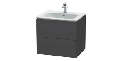 Produktbild von Waschtischunterbau L-CUBE 620x481x550mm taupe supermatt taupe supermatt