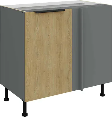 Produktbild von Eckanrichte Cremona Anthrazit 105 ND 1F BB