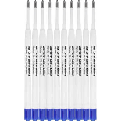 Produktbild von Westcott Kugelschreibermine G2 E-733492 00 Kunststoff bl 10St.