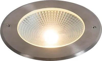 Produktbild von Moderner Bodeneinbau Strahler Stahl inkl  20W LED Bridge