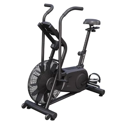 Produktbild von MAXXUS AirBike | Fitness Bike mit Luftwiderstand | 5 kg Stahlschwungrad | 8 Trainingsmodi | LCD-Display | Sitz verstellbar | CE | bis 130 kg
