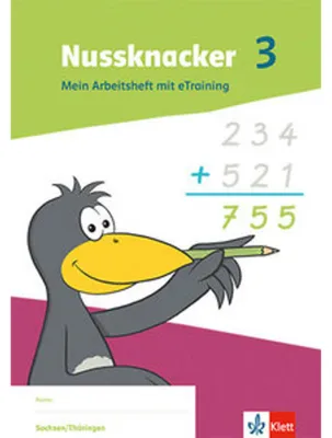 Obrázek produktu pro Nussknacker 3. Ausgabe Sachsen und Thüringen. Arbeitsheft mit eTraining Klasse 3