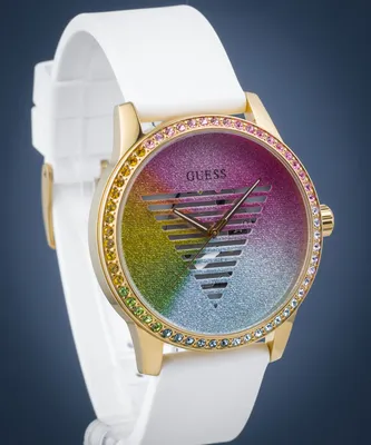 Produktbild von Guess Damen Uhr Armbanduhr UNITY GW0589L1 Silikon
