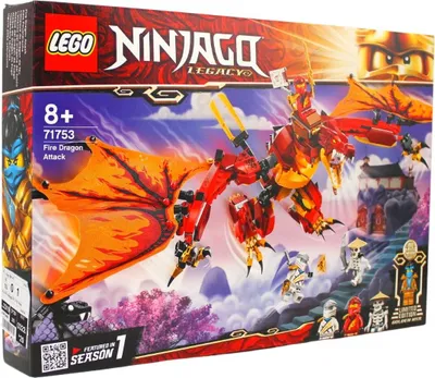 Immagine prodotto di LEGO® Ninjago® 71753 L'attacco del drago di fuoco