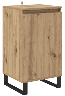 Image de vidaXL Sideboard Chêne Artisan 40 x 35 x 70 cm Matériau dérivé du bois