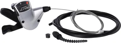 Immagine prodotto di SHIMANO leva del cambio Alfine SLS70008 a 8 velocità, 2100 mm, Rapidfire Plus, argento