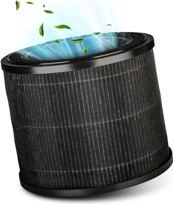 Produktbild von Luftreiniger Allergiker Air Purifier - Extra leise - Hepa Filter mit Premium AKTIVKOHLEFILTER - 49m2 GRUNDIG - ERSATZFILTER