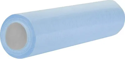 Produktbild von Einweg-Kosmetikpapierrolle – blau