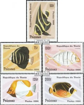 Produktbild von Briefmarken Benin 1996 Mi 897-901 (kompl.Ausg.) postfrisch Fische