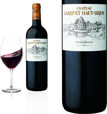 Produktbild von 2017 Pessac-Léognan von Château Larrivet Haut-Brion Rotwein