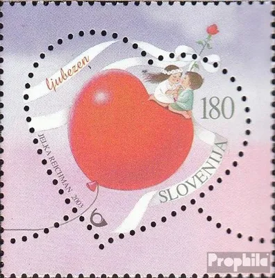 Produktbild von Briefmarken Slowenien 2003 Mi 419 (kompl.Ausg.) postfrisch Grußmarke