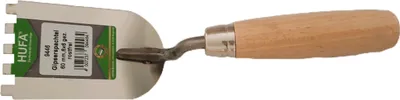 Produktbild von Hufa Gipserspachtel 60mm Edelstahl Holzgriff 6x6mm gezahnt