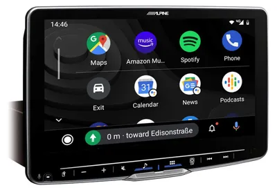 Produktbild von Alpine iLX-F905TRA | Autoradio mit 9-Zoll Touchscreen, DAB+, 1-DIN-Einbaugehäuse, Apple CarPlay Wireless und Android Auto Unterstützung für Ford Transit (ab Modelljahr 2018)