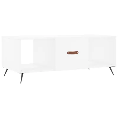 Produktbild von Couchtisch Weiß 102x50x40 cm Holzwerkstoff
