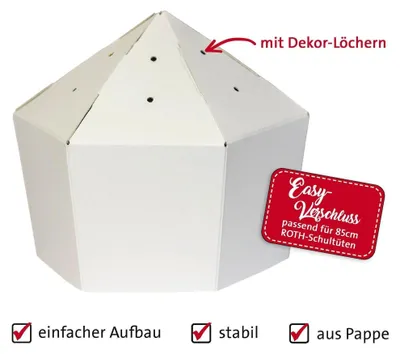 Produktbild von Roth Easy-Schultütenverschluss für 85er Schultüten