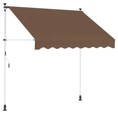 Immagine prodotto di Tenda retrattile manuale Tortora 350 cm