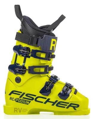 Image de Fischer Rc4 Podium Lt 110 - Chaussures de ski alpines, jaune, taille 26,5. Jaune, taille 26,5