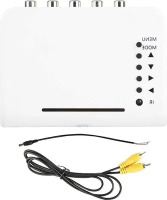 Immagine prodotto di Splitter quadruplo per video CCTV, adattatore BNC, nero