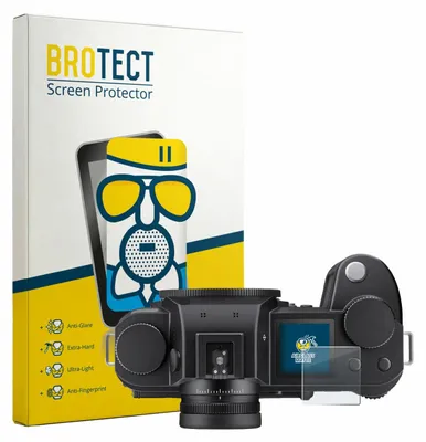 Produktbild von BROTECT Entspiegelungs Schutzglas für Leica SL3-P (Schulterdisplay) Schutzfolie Panzer Folie Glas Display Schutz matt