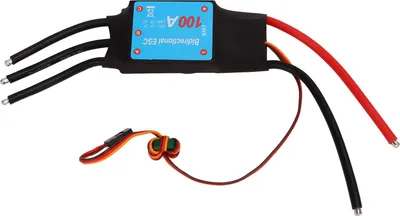 Obrázek produktu pro RC člun 100A ESC Brushless Black 5V 5A BEC Output Auto učení pro