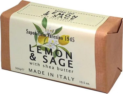 Produktbild von Saponificio Varesino Zitronen- und Salbeiseife 300g