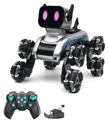 Obrázek produktu pro Hračka robot pro děti, dálkové ovládání 2,4 GHz, kaskadérské autíčko se senzorem gest a světelnou LED hudbou pro chlapce a dívky k narozeninám
