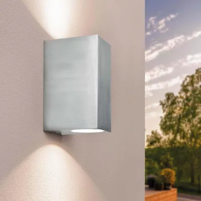 Image de Ledvion Applique murale 35W douille GU10 sans ampoule IP54 dimmable