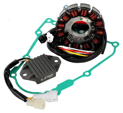 Image de Stator de moto avec régulateur de tension - Compatible avec Yamaha WR450F de 2007 à 2011