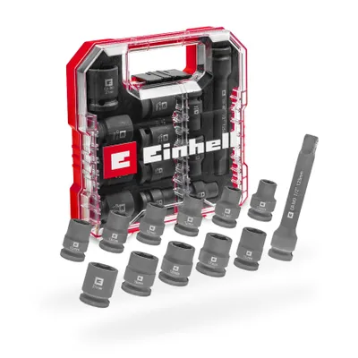 Produktbild von Einhell L-CASE 12-tlg. KFZ-Impact-Stecknuss-Set