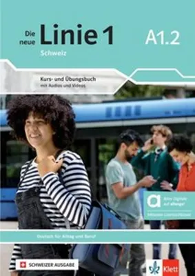 Produktbild von Die neue Linie 1 Schweiz A1.2 - Hybride Ausgabe allango. Kurs- und Übungsbuch mit Audios und Videos inklusive Lizenzschlüssel allango (24 Monate)