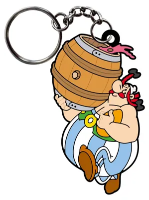 Zdjęcie produktu dla Breloczek do kluczy Asterix z Brytyjczykiem 11 cm