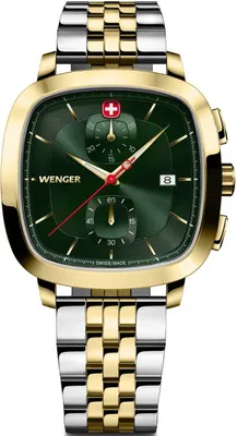 Produktbild von Wenger 01.1933.105 Herrenuhr Vintage Classic Chronograph 40mm 5ATM
