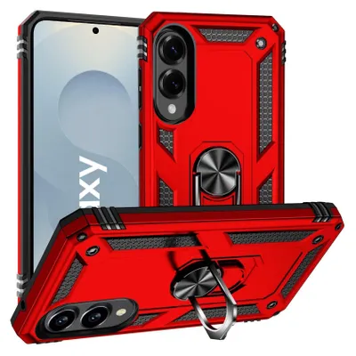 Immagine prodotto di Custodia per cellulare Armor Shield per Samsung Galaxy S25 Edge cover Custodia ultra ibrida per cellulare, rosso