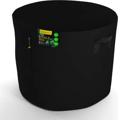 Produktbild von Herbgarden Jungle Bag Runde 76L - Stoff Topf 50x50xh40cm für Growbox