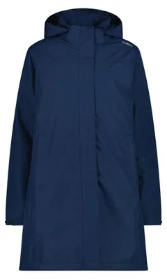 Image de CMP Damen Winterjacke Parka, fermeture éclair, capuche, bleu, taille 44