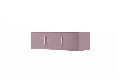 Produktbild von Dreitüriger Kleiderschrank-Anbau 147 AGNESA - Pflaume