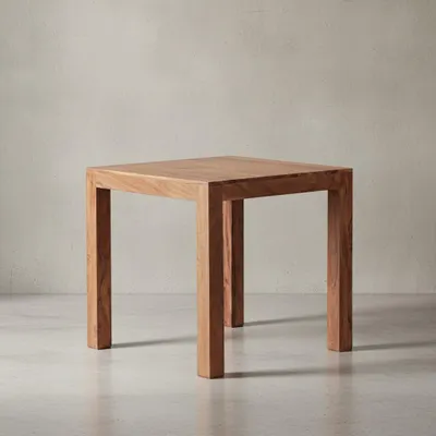 Heller Esstisch Quadrat - 80 cm Maß - platzsparende Lösung von Kadima Design_#sku_BARWL1.441#