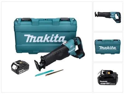 Immagine prodotto di Sega a batteria Makita DJR 187 M1K 18 V Brushless + 1x batteria 4,0 Ah + valigetta - senza caricabatterie