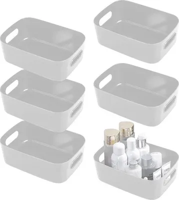 Obrázek produktu pro 6 plastových úložných boxů