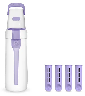 Zdjęcie produktu dla Dafi Butelka filtrująca SOLID 0,7 l digital lavender z 4 filtrami