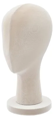 Immagine prodotto di Testa di manichino femminile, aspetto realistico, design leggero, color beige