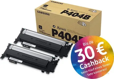 Produktbild von Samsung CLT-P404B, 1500 Seiten, Schwarz, 2 Stück(e)