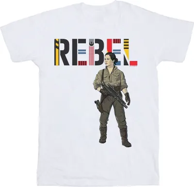 Produktbild von Star Wars - "The Rise Of Skywalker Rebel" T-Shirt für Herren BI52066 (3XL) (Weiß)