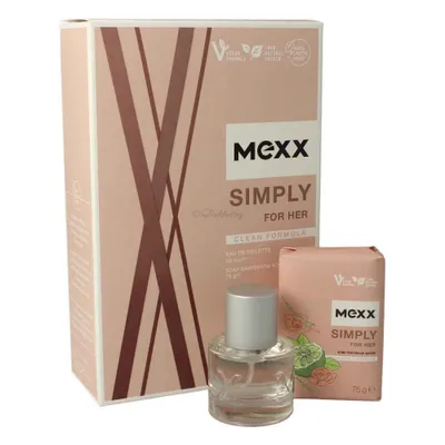 Produktbild von Mexx Simply For Her EDT 20 ml+Soap Bar 75 g